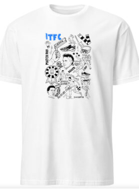 Scary Rattle and big rosette T-shirt
