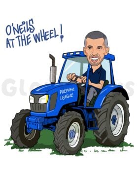 Oneils at the wheel print